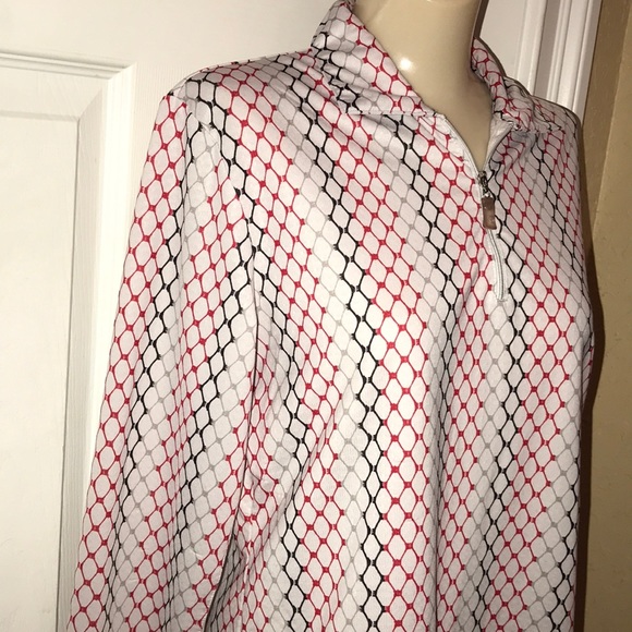 Bette & Court Tennis LS top/cover/jacket Great - Picture 6 of 8